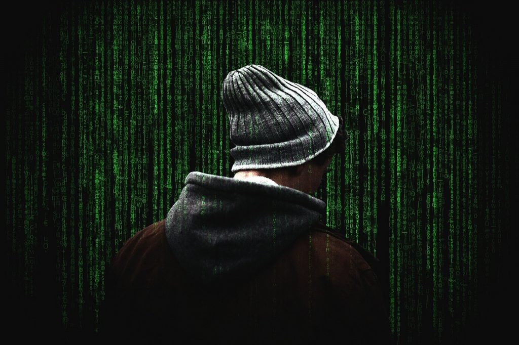 cybersecurity code hacker